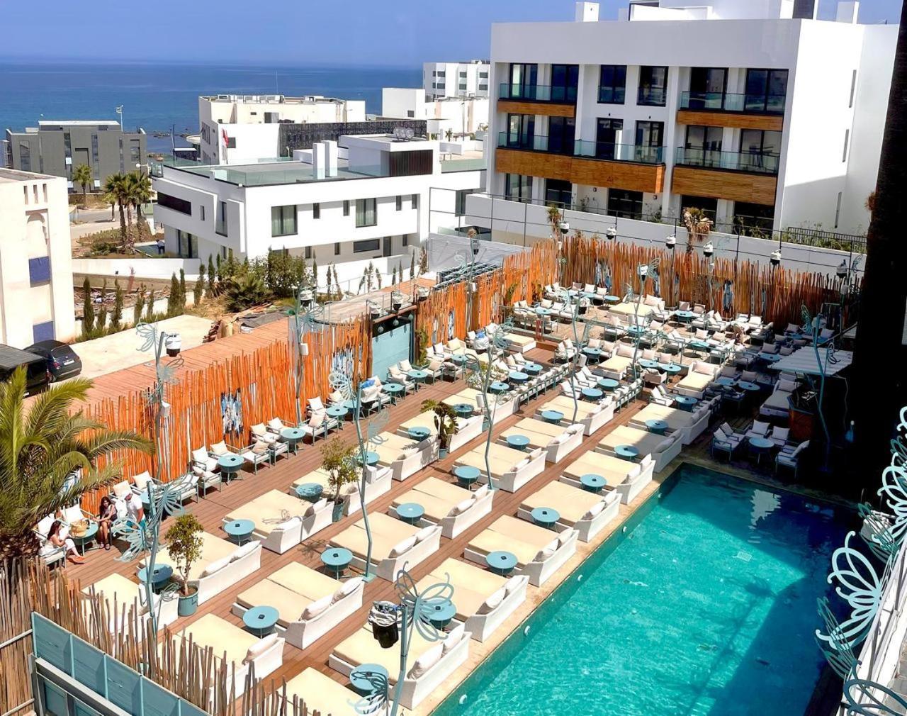 Mandarin Palace Hotel & Spa Танжер Екстер'єр фото The hotel's pool